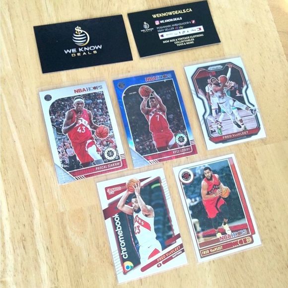 5 Toronto Raptors Panini Assorted Trading Cards - Picture 3 of 8